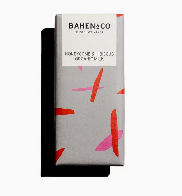 Bahen & Co Chocolate - Honeycomb & Hibiscus Organic Milk