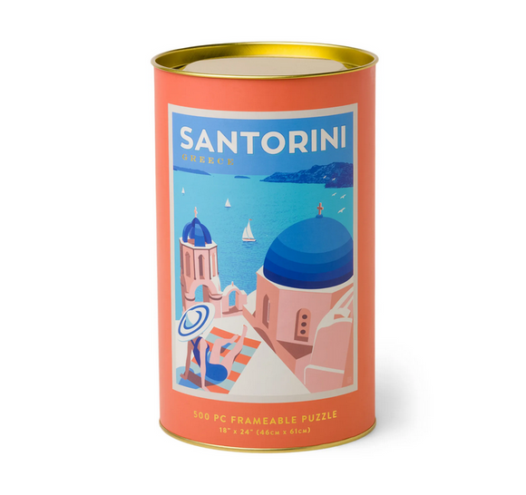 Designworks - Santorini 500pc Jigsaw Puzzle In Tube