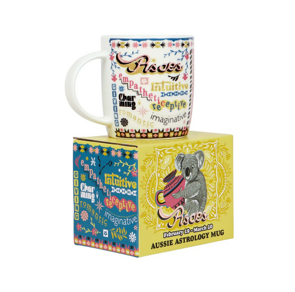 Lala Land Keepsake Mug Aussie Astrology Pisces