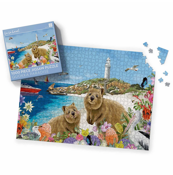 Lala Land Puzzle 1000 Quokka Paradise