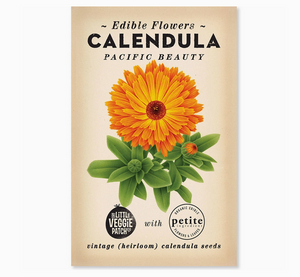 Little Veggie Patch Co. Calendula "Princess Mix" Heirloom Seeds