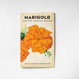 Little Veggie Patch Co. Marigold "Petit Series Mixed" Heirloom Seeds