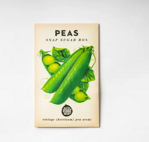 Little Veggie Patch Co. Pea "Snap Sugar Bon" Heirloom Seeds