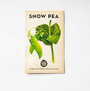 Little Veggie Patch Co. Snow Pea 'oregon' Heirloom Seeds