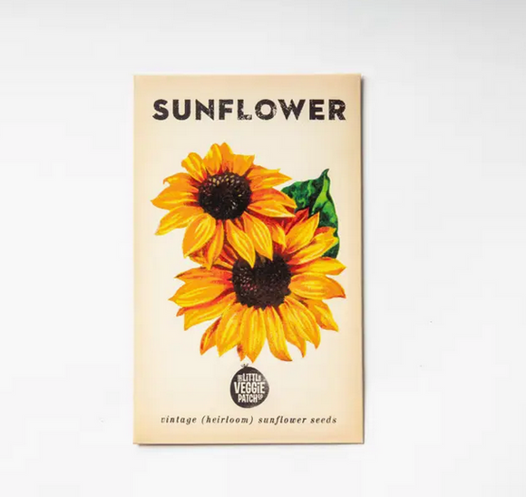 Little Veggie Patch Co. Sunflower 'hi Sun' Heirloom Seeds