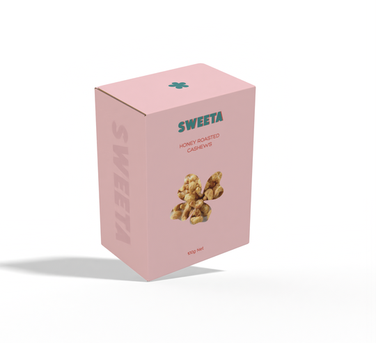 Sweeta Honey Roasted Cashews 100g