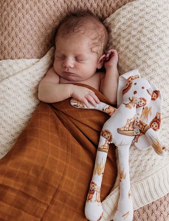 Snuggle Hunny Kids Bronze Organic Muslin Wrap