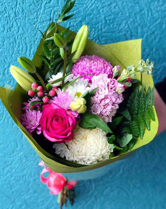 Bunch of Blooms- Marshmallow