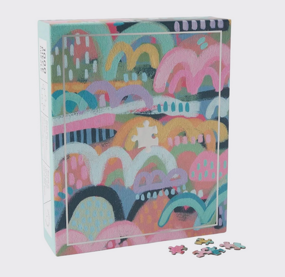 Journey of Something 1000 Piece Puzzle - Neon Hills
