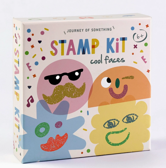 Journey of Something Stamp Kit - Cool Faces