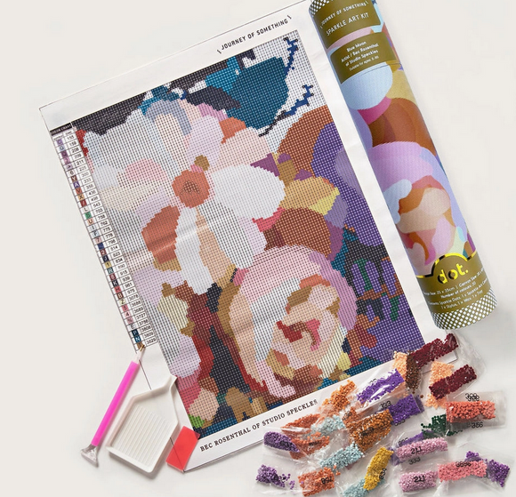 Journey of Something- Sparkle Art Kit - Blue Moon