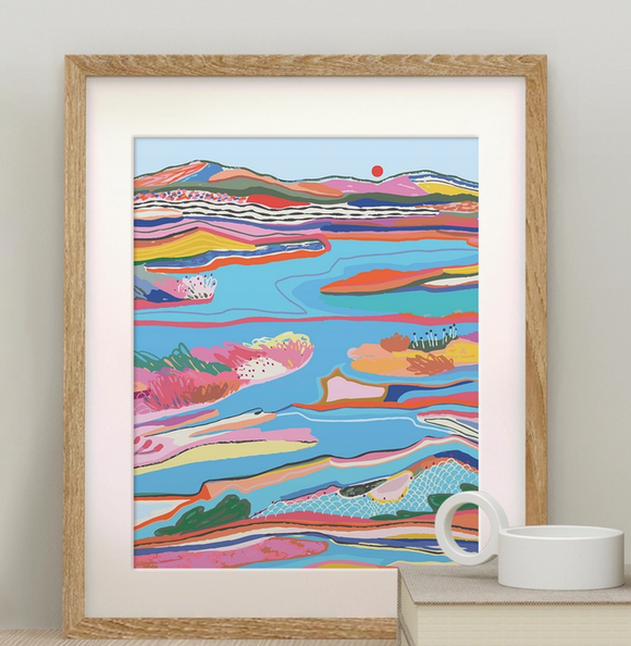 Journey of Something- Paint By Numbers - Lake Windermere