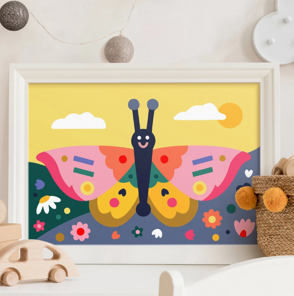 Journey of Something- Kids Paint By Numbers - Spring Wings