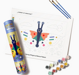 Journey of Something- Kids Paint By Numbers - Spring Wings