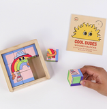 Journey of Something-Cool Dudes Wooden Blocks