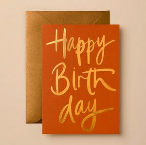 Happy Birthday Greeting Card