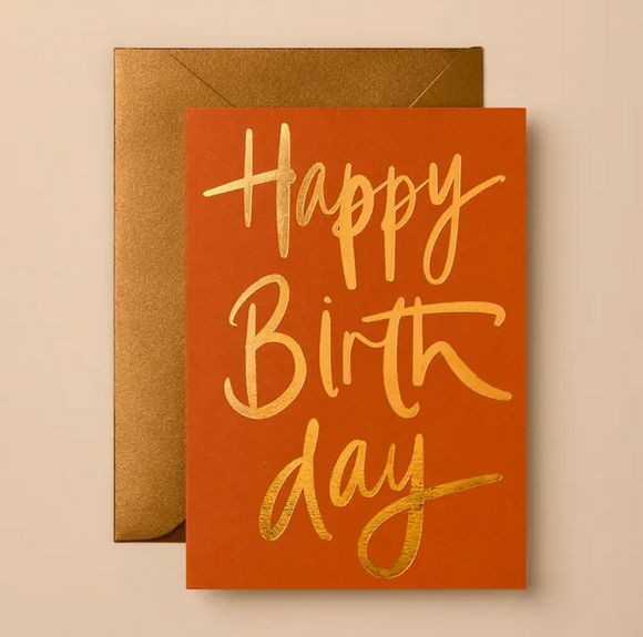 Happy Birthday Greeting Card