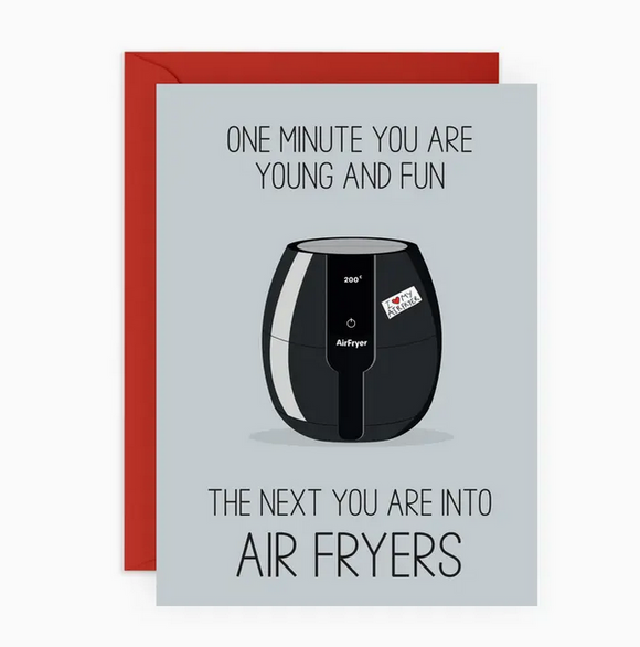 Air Fryer Greeting Card