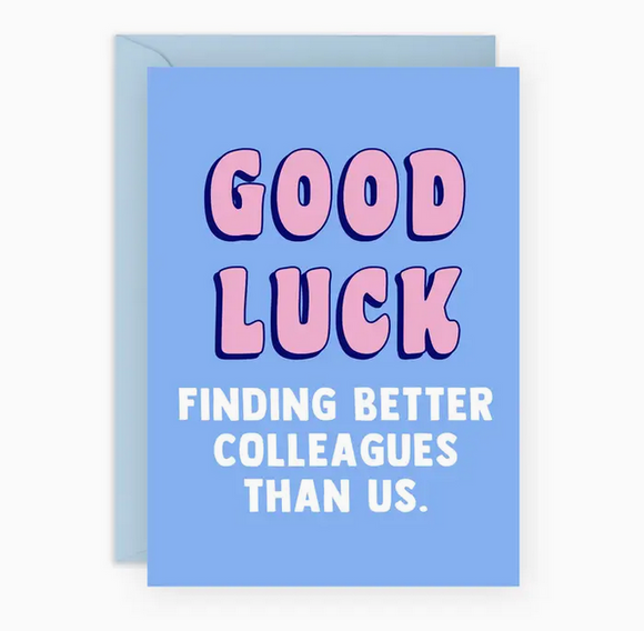 Good Luck Finding Greeting Card