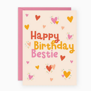 Happy Birthday Bestie Greeting Card