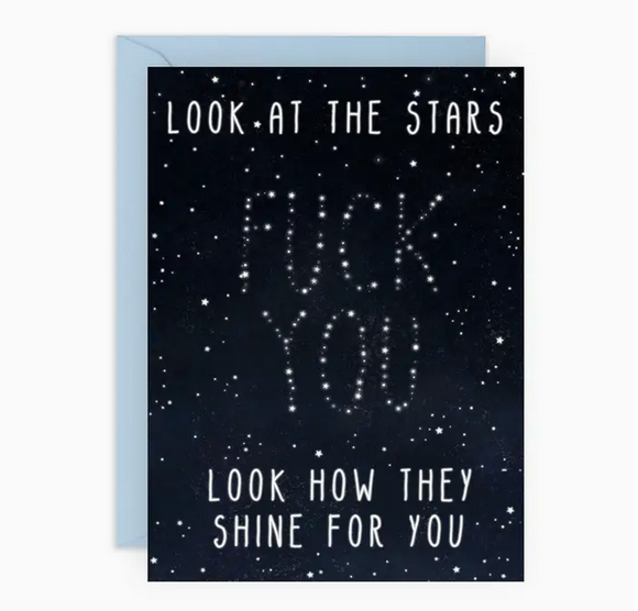 Look At the Stars Greeting Card