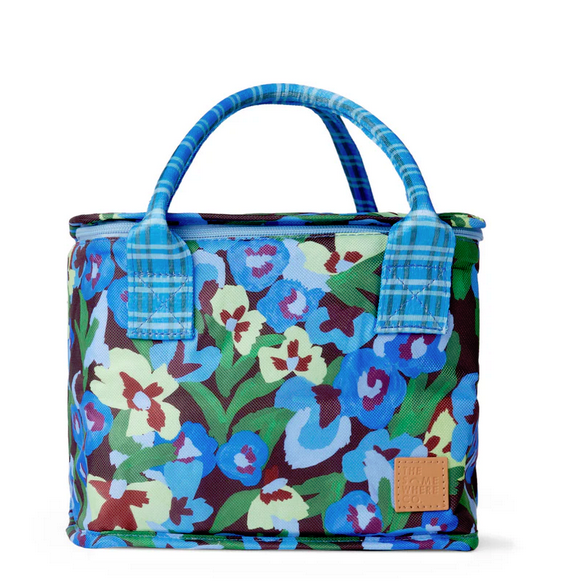 The Somewhere Co. Pansy Patch Lunch Bag