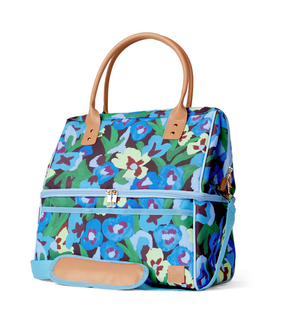 The Somewhere Co. Pansy Patch Cooler Bag