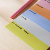Good Tuesday Daily Planner Pad | Rainbow Colour Block Notepad