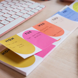 Good Tuesday Keyboard Weekly Planner Pad | Bright Arches