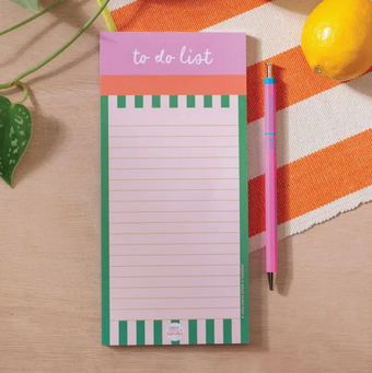 Good Tuesday To Do List Pad | Cabana Stripe