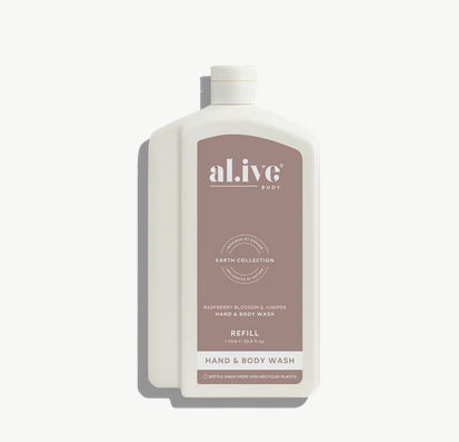 Al.ive 1L Wash refill - Raspberry Blossom & Juniper