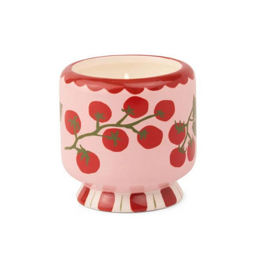 Paddywax Adopo Tomato Vine Ceramic Candle Heirloom Tomato
