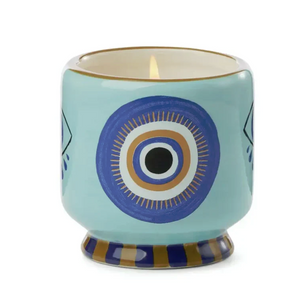 Paddywax Adopo 226g Eye Ceramic Candle - Incense & Smoke Boxed