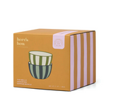 Here's How Bella Dipping Bowls - Green & Blue (set of 2)