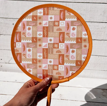 Maja Foldable Hand Fan | Palm Cove