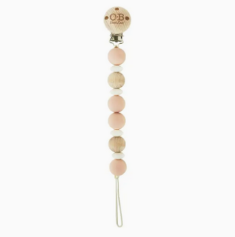 OB Designs Peach Pink Eco-Friendly Dummy Chain