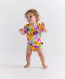KIP & CO Petal Power Organic Short Sleeve Romper