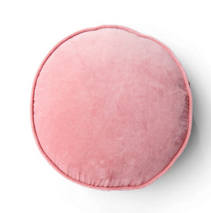 KIP & CO Velvet Pea Cushion - Dusty Rose