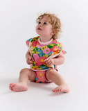 KIP & CO Follow The Sun Yellow Organic Cotton Bib