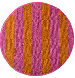 KIP & CO Fun Times Stripe Round Bath Mat