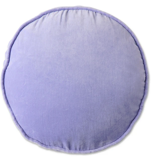 KIP & CO Jacaranda Velvet Pea Cushion