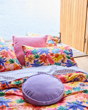 KIP & CO Jacaranda Velvet Pea Cushion
