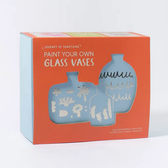 Journey of Something- Paint Your Own Glass Vases