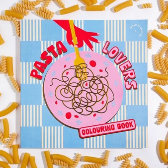 Journey of Something- Pasta Lovers - Colouring Book