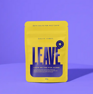 Salty Vibes- Bath Salts | Leave Me the Fuck Alone 100g