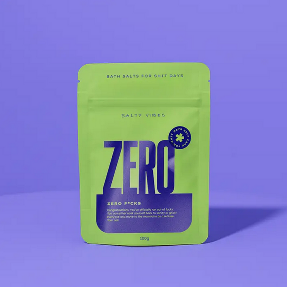 Salty Vibes- Bath Salts | Zero Fucks
