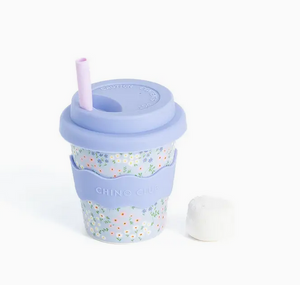 Chino Club Blue Floral Cup 4oz