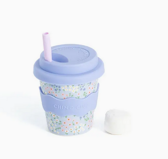 Chino Club Blue Floral Cup 4oz