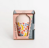 Chino Club Fruits Pink Mini Smoothie Cup & Straw 200ml