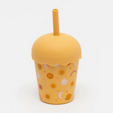 Chino Club Suns Orange Mini Smoothie Cup & Straw 200ml